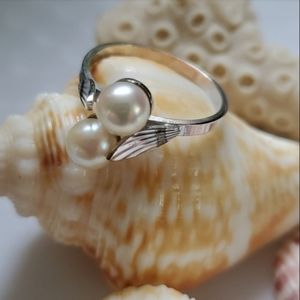 HP🌟Cultured Pearl Silver Ring